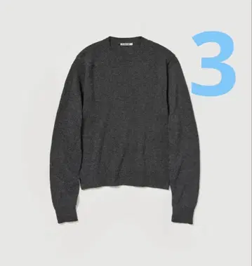 AURALEE 25AW / LIGHT CASHMERE KNIT P/O