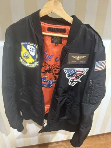 AVIREX Blue Angels 플라이트 자켓
