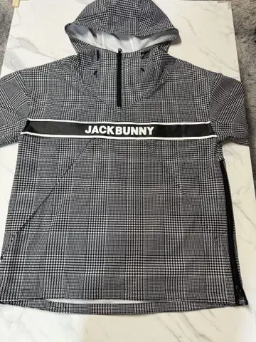 JACK BUNNY 체크 무늬 나일론 자켓 M