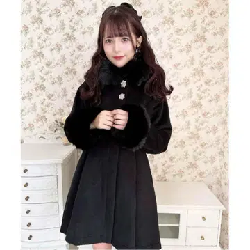 ROJITA 백리본 후디 코트