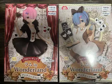 리제로 렘라무 원더랜드 피규어 2체 세트