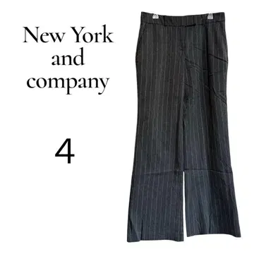 [새상품급] New York and company 그레이 스트라이프 팬츠