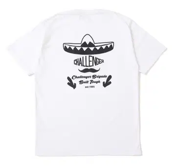 CHALLENGER SOMBRERO 챌린저 T셔츠 화이트 XL 새상품