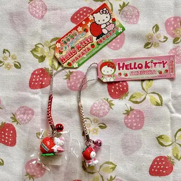 지역 한정 헬로키티 하카타 아마오 딸기 시즈오카 한정판 딸기 산리오 키티