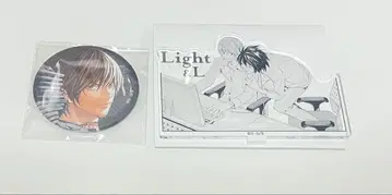 데스노트 월&L 아크릴 스탠드 캔뱃지