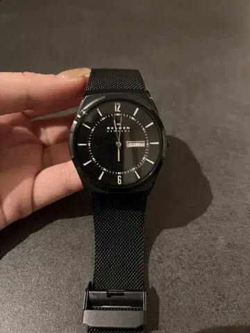 [ 새상품급 ] SKAGEN SKW6008 블랙 시계