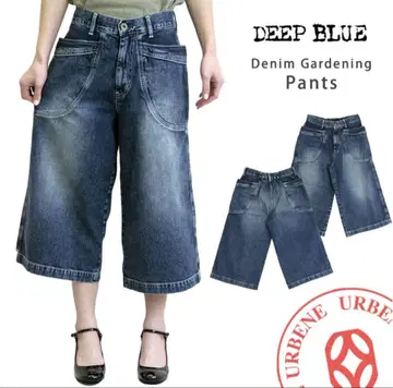 DEEP BLUE 유즈드 와이드 팬츠