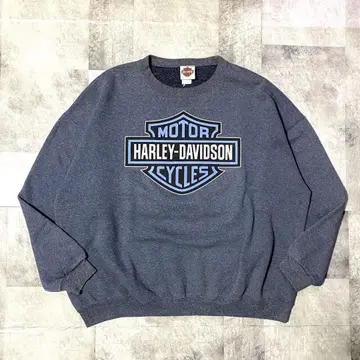 HARLEY-DAVIDSON 할리데이비슨 맨투맨 양면 프린트