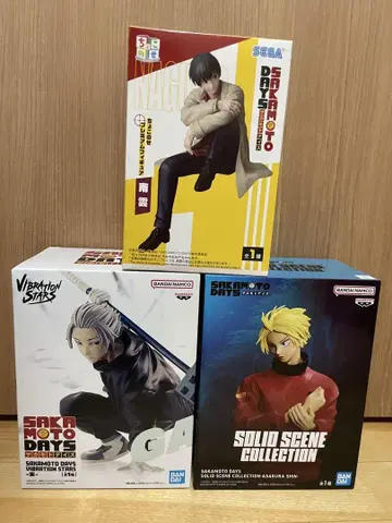 SAKAMOTO DAYS 나구모 라쿠 아사쿠라 신 피규어
