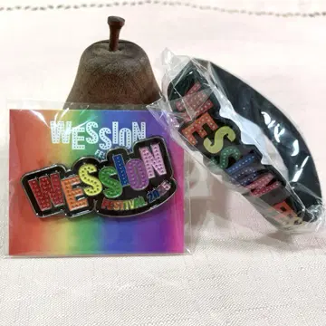 WESSION 러버 밴드 핀 배지