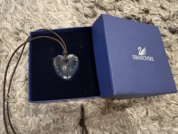 Swarovski 하트형 크리스탈 목걸이