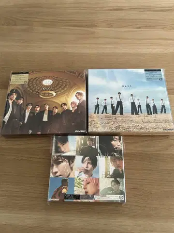 SnowMan 4th ALBUM RAYS 3 형태