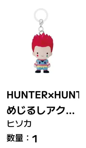 HUNTER x HUNTER 메지루시 액세서리 히소카