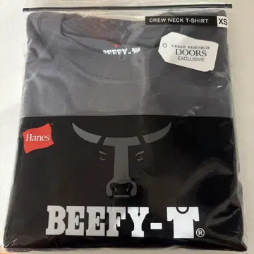 Hanes x DOORS BEEFY-T 사이즈 XS