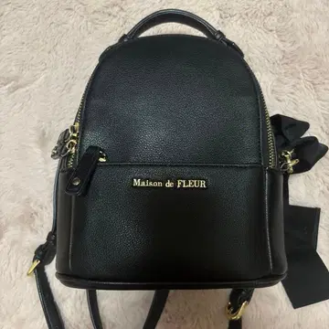 Maison de FLEUR 블랙 백팩 s