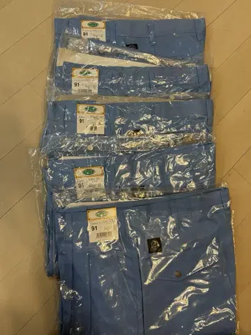 작업복 팬츠 5벌 세트 DIY 등에 최적