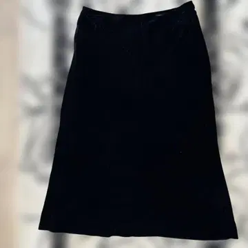 icb 블랙 플레어 스커트