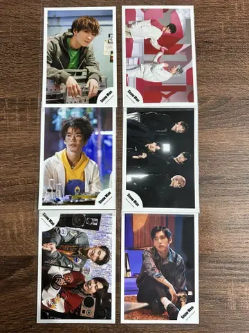 SnowMan 쟈니즈 아이돌 포트레이트 사진 6장 세트