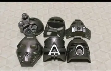 레고 바이오니클 은색 카노이 마스크 6개 컴플리트 세트