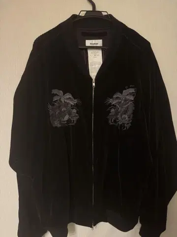 doublet velveteen chaos souvenir jacket