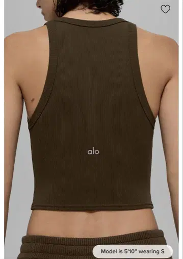 새상품급 애로우 요가 ALO Yoga 탱크탑