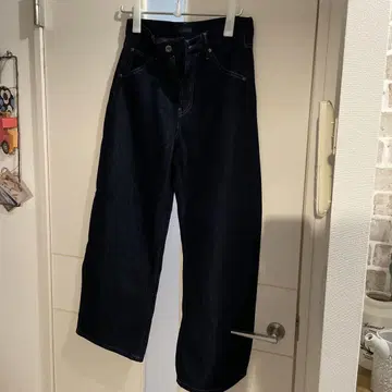 UNIQLO 배기 커브 청바지