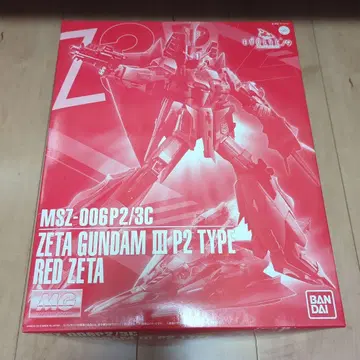 MG 제타 건담 III P2 TYPE RED ZETA