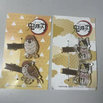 귀멸의 칼날 츄타로 챠챠마루 앞머리 클립