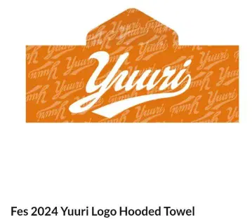 완판템 1회 사용 Fes2024YuuriLogoHoodedTowel