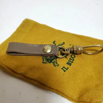 새상품급 일비종떼 IL BISONTE 키링 그레이지