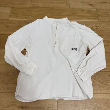 DULTON 밴드 카라 셔츠 긴팔 풀오버
