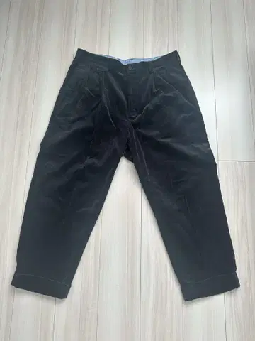 2 플리츠 테이퍼드 코듀로이 BEAMS PLUS