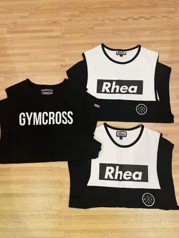 GYMCROSS Rhea 트레이닝용 T셔츠 5장 세트