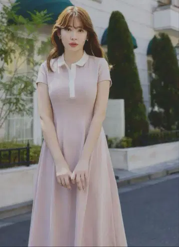 herlipto Short Sleeve Polo Dress M