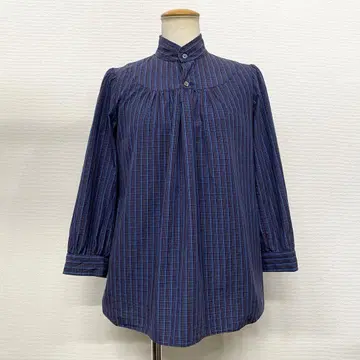 steven alan 스티븐 앨런 체크 7부 소매 블라우스