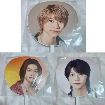 콘노 타이키 부채 3점 묶음 판매
