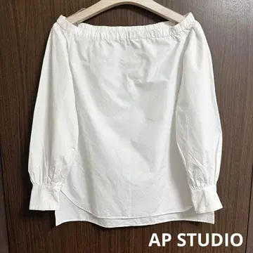 새상품급 AP STUDIO 에이피 스튜디오 상의 풀오버 일본제