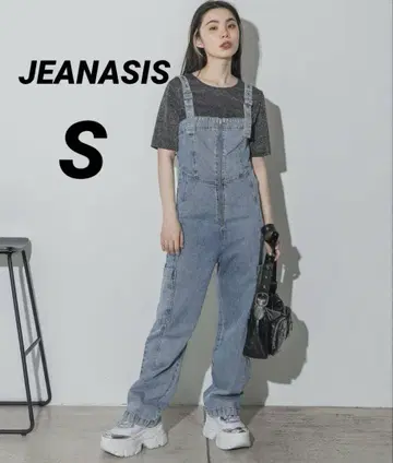 JEANASIS 사이드 포켓 데님 살로펫 S