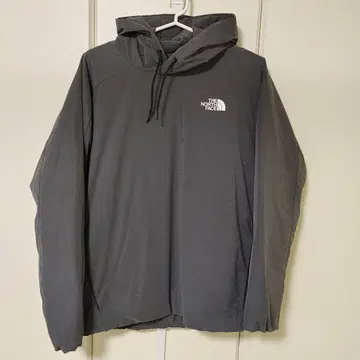 THE NORTH FACE 그레이 나일론 후드티 S
