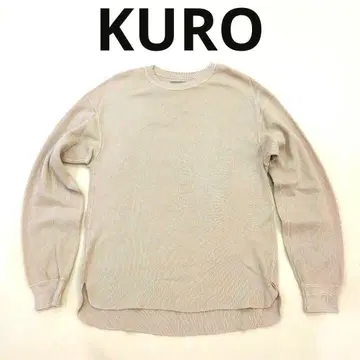 KURO 크로 긴팔 티셔츠 써멀 롱슬리브 티셔츠