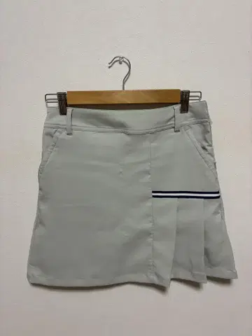 마리 클레르 스포츠 플리츠 스커트 M 그레이