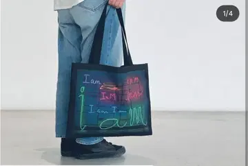 요코야마 나미 I am 네온 토트백 새상품 tm 21세기 미술관 가나자와