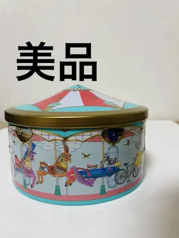 지브리 파크 한정판 회전목마 틴 케이스만