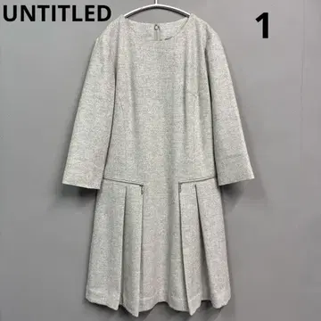 UNTITLED 원피스 1 울 포멀 세레모니 A라인