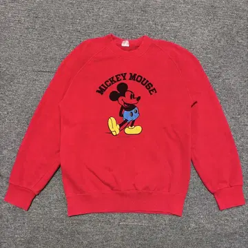 Danknit 구제 의류 90s 미키 맨투맨 트레이닝복 일본제 M 사이즈