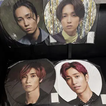 SixTONES 다나카 쥬리 부채 4세트