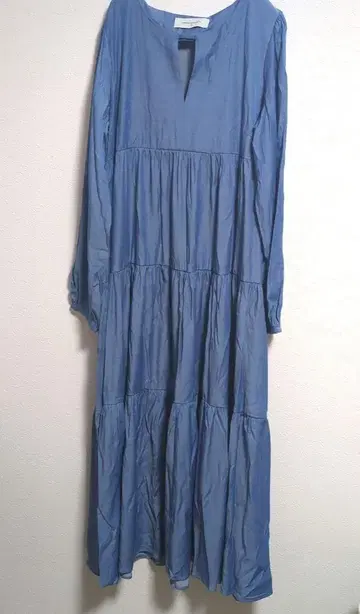 어반 리서치 블루 티어드 드레스 프리 사이즈 데님