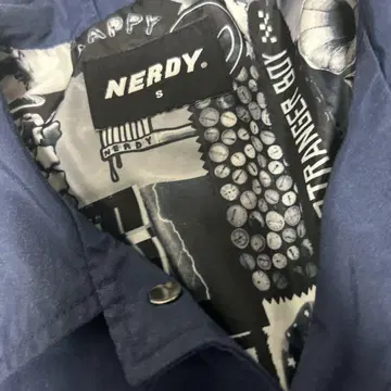 NERDY 네이비 자켓 S 사이즈