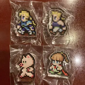 FF 픽셀 리마스터 아크릴 스탠드 에드거 매쉬 부타 파롬 FF6 4