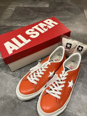 CONVERSE ONE STAR J 컨버스 원스타 J 오렌지